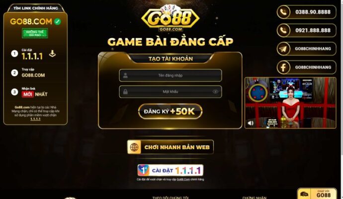 Giới thiệu về cổng game Go88